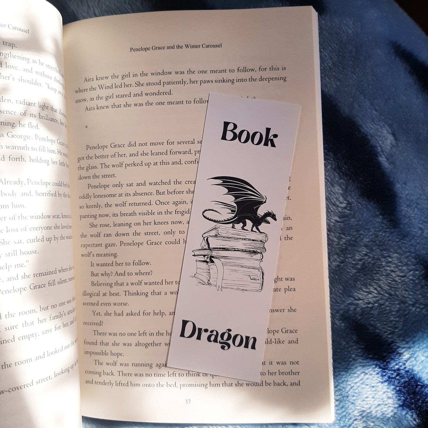 Book Dragon Bookmark