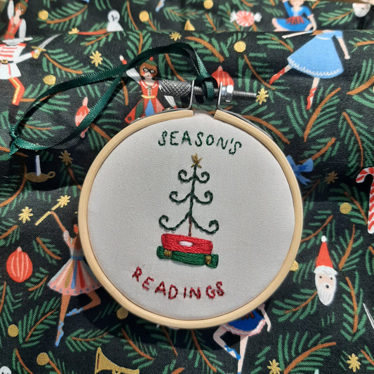 Season's Readings Embroidery