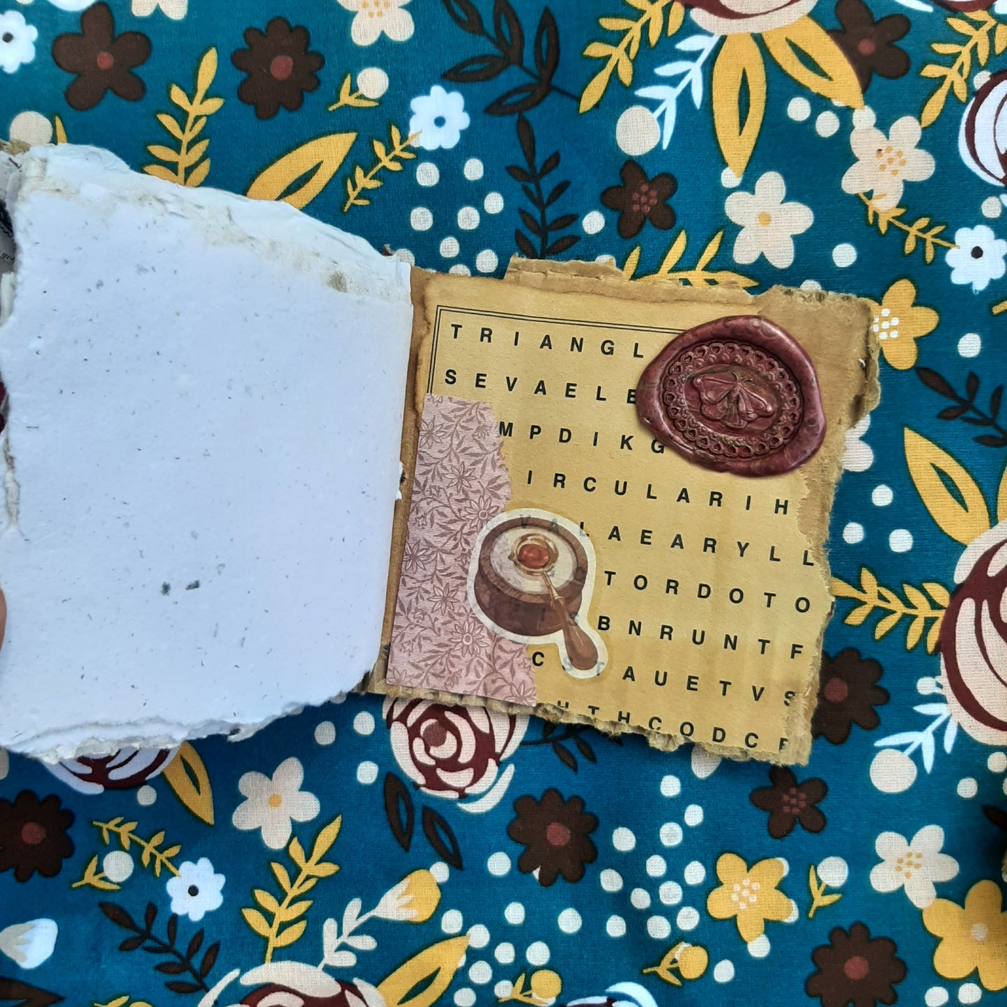 Vintage Stationary Mini Junk Journal
